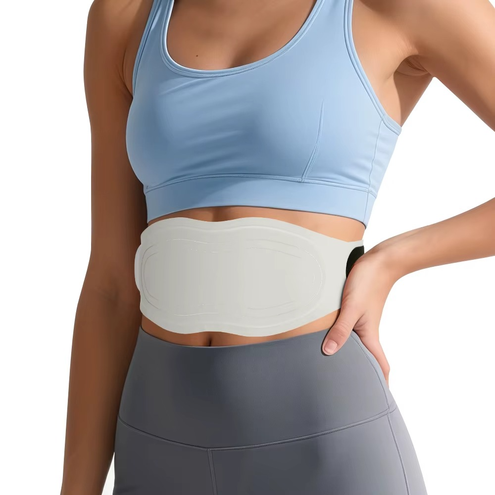 Ceinture Massage Abdominale EMS — Vibration & Chaleur Thérapeutique